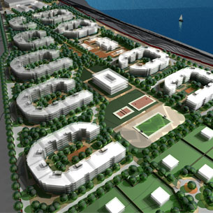 Проект планировки жилого района “Кенон” в г. Чита