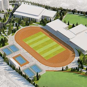 Концепция реконструкции стадиона и тренировочной базы “Спартак”
